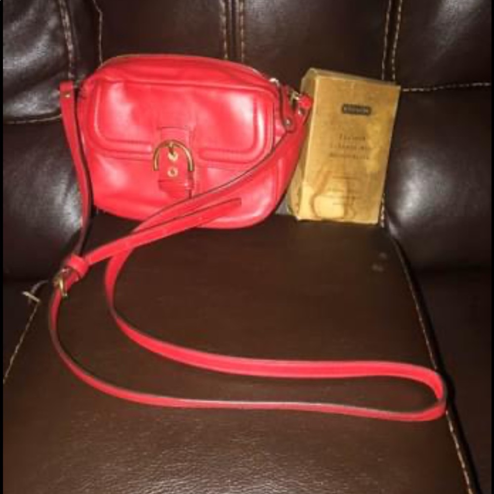 Coach cross body purse